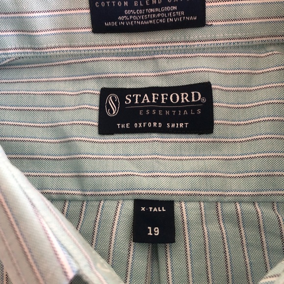 USED (Mens) XLT Stafford Oxford Shirt - Picture 2 of 4